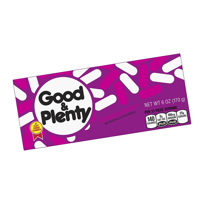 Good & Plenty Licorice Candy Theatre Box 170g