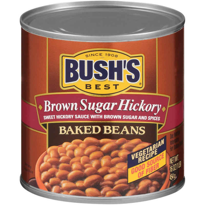 Bush's Brown Sugar & Hickory Baked Beans 454g sold by American Grocer in the UK