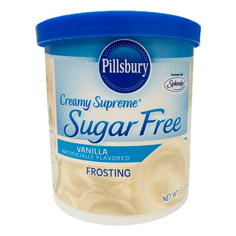 Pillsbury Creamy Supreme Sugar Free Vanilla Frosting 425g