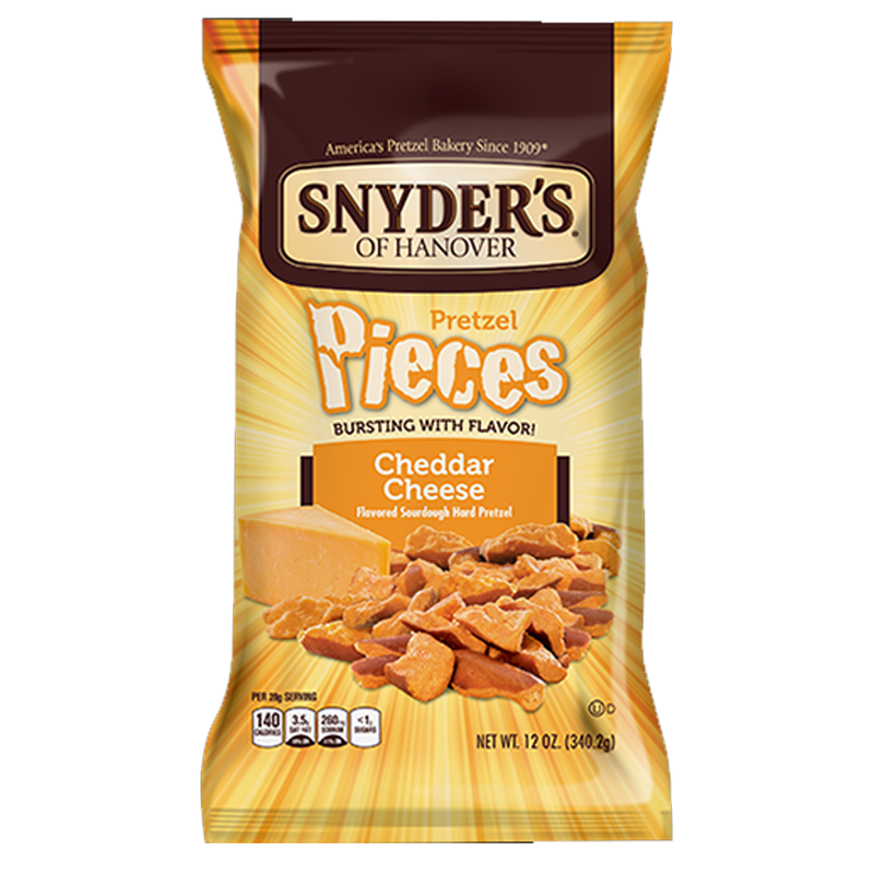 Snyder's Cheddar Cheese Pieces Pretzel 318g