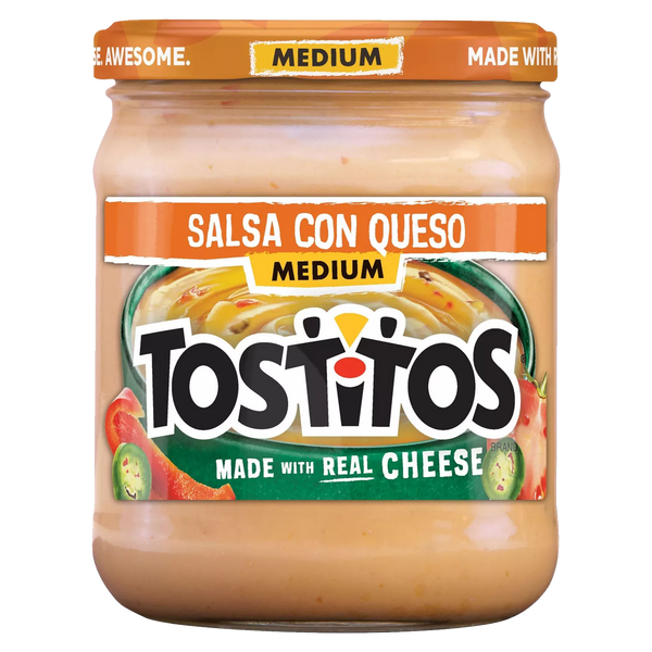 Tostitos Medium Salsa Con Queso 425.2g