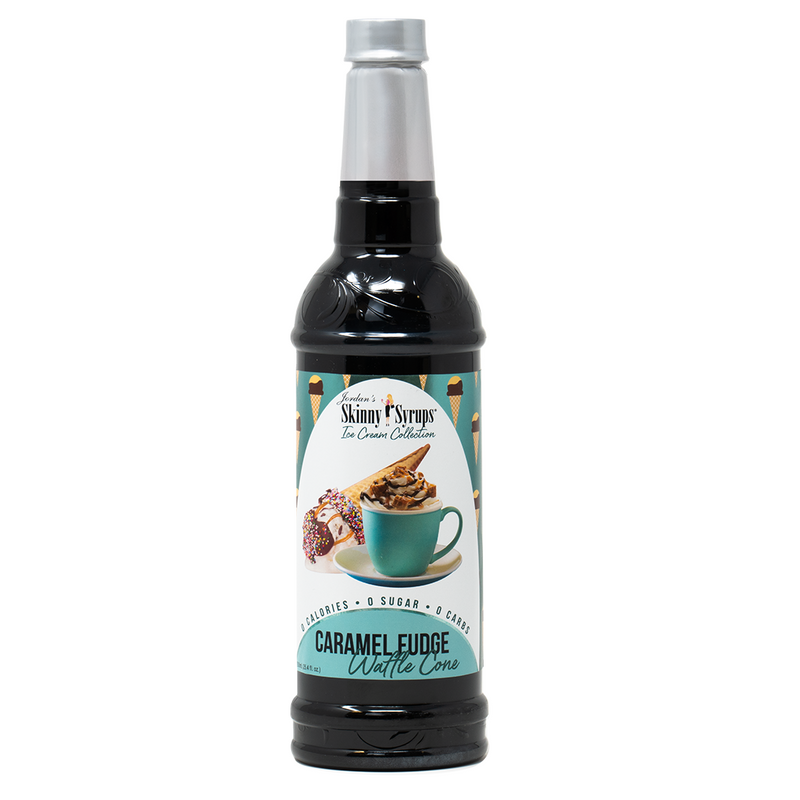 Skinny Sugar Free Caramel Fudge Waffle Cone Syrup 750ml