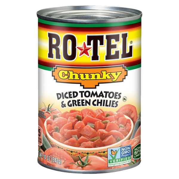 Ro-Tel Chunky Diced Tomatoes & Green Chilies 283g